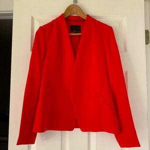 Banana Republic collarless blazer sz 4